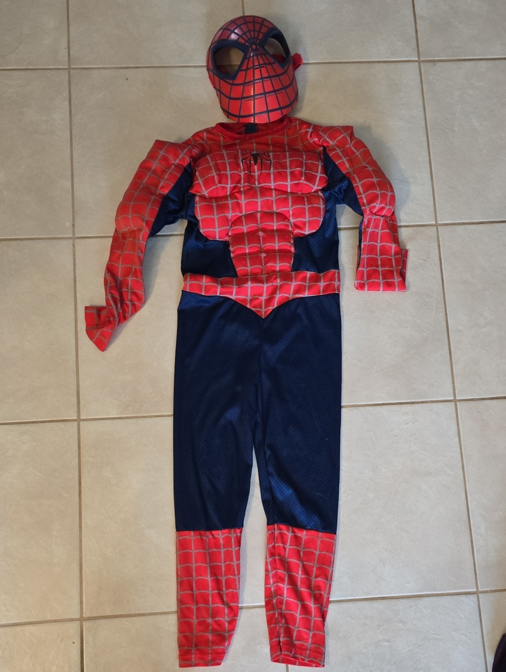 Kids Red and Blue Spider Hero Costume - Brand: